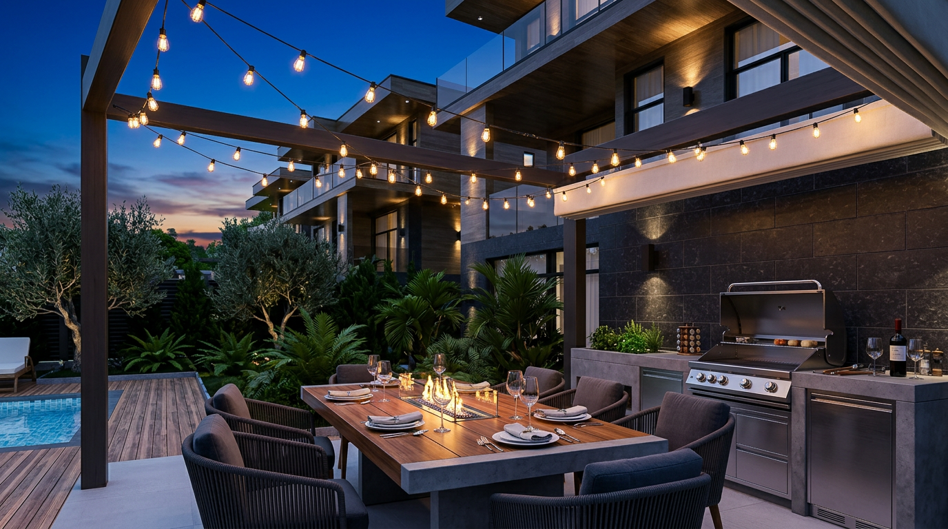 Зона барбекю ~100 м²